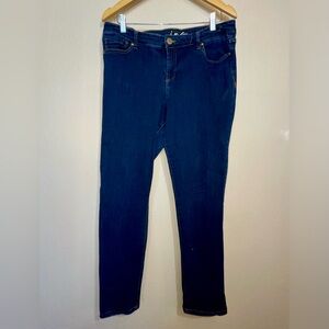 Inc Denim Blue Women's Curvy Fit Jeans